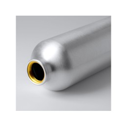 Алюминиевая бутылка BROLY с карабином, 800 мл, серебристый