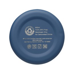 Spring медная бутылка с вакуумной изоляцией, сертифицированная согласно RCS, 500 мл - Синий