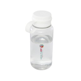 Спортивная бутылка Ryder из переработанного ПЭТ-пластика объемом 900 мл с многофункциональной крышкой, сертифицированная RCS - Белый