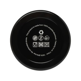 Бутылка для воды с карабином Oregon, объемом 770 мл, сплошной черный