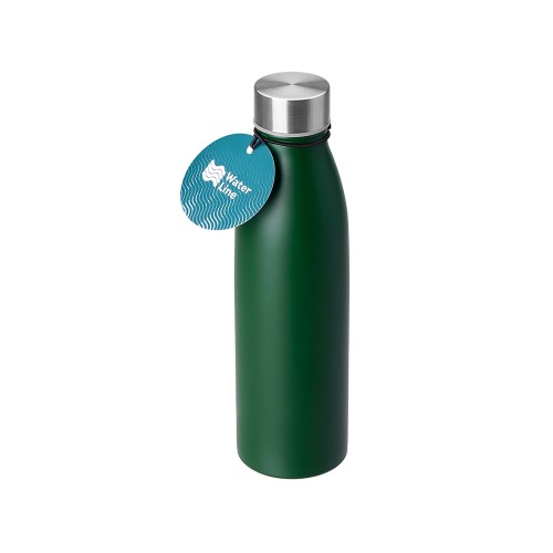 Стальная бутылка "Rely", 650 мл, зеленый