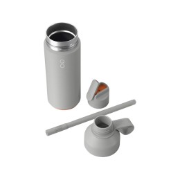 Бутылка-термос для воды Ocean Bottle GO объемом 500 мл - серый