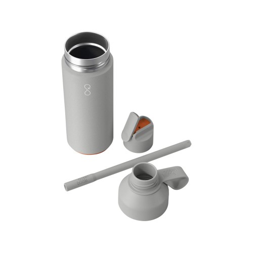 Бутылка-термос для воды Ocean Bottle GO объемом 500 мл - серый