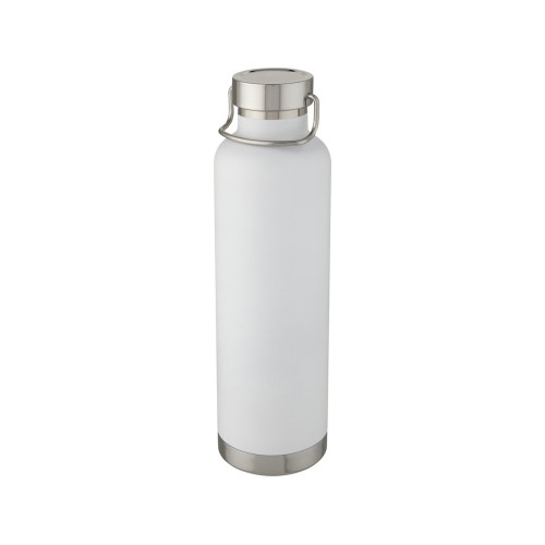 Thor, медная спортивная бутылка объемом 1 л с вакуумной изоляцией, белый