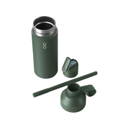 Бутылка-термос для воды Ocean Bottle GO объемом 500 мл - Зеленый лесной