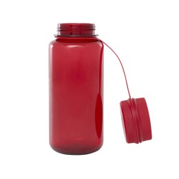 Спортивная бутылка Ryder из переработанного ПЭТ-пластика объемом 900 мл с многофункциональной крышкой, сертифицированная RCS - Красный