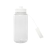 Спортивная бутылка Ryder из переработанного ПЭТ-пластика объемом 900 мл с многофункциональной крышкой, сертифицированная RCS - Белый