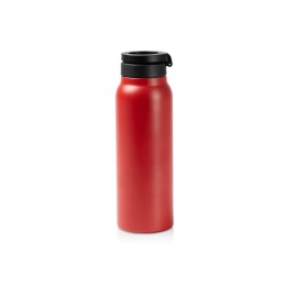 Термобутылка «Хэйду» с двойными стенками и корпусом из переработанной нержавеющей стали, красный