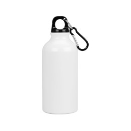Бутылка "Oregon" с карабином 400мл, белый (P)