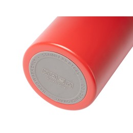 Термобутылка «Хэйду» с двойными стенками и корпусом из переработанной нержавеющей стали, красный