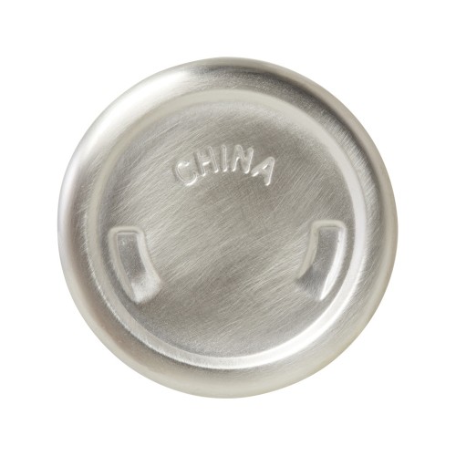 Бутылка для воды Guzzle из нержавеющей стали, сертифицированной по стандарту RCS, 820 мл - Серебристый