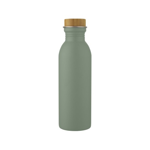 Kalix, спортивная бутылка из нержавеющей стали объемом 650 мл, зеленый яркий