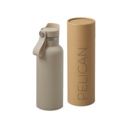 Вакуумная термобутылка «Pelican», 500 мл, бежевый