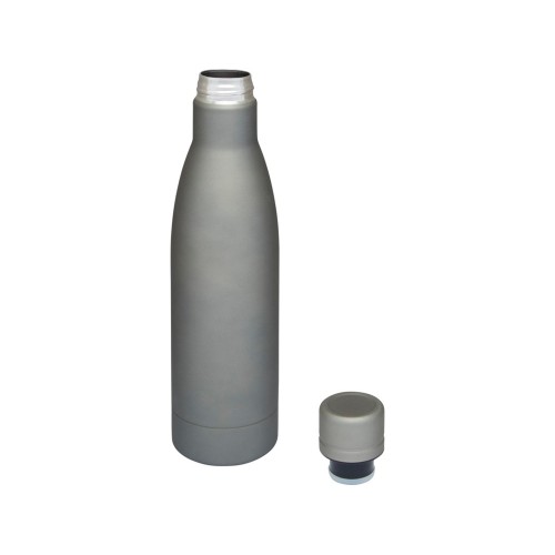 Вакуумная бутылка «Vasa» c медной изоляцией, серый
