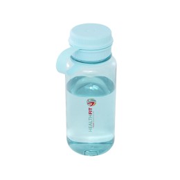 Спортивная бутылка Ryder из переработанного ПЭТ-пластика объемом 900 мл с многофункциональной крышкой, сертифицированная RCS - Бирюзовый
