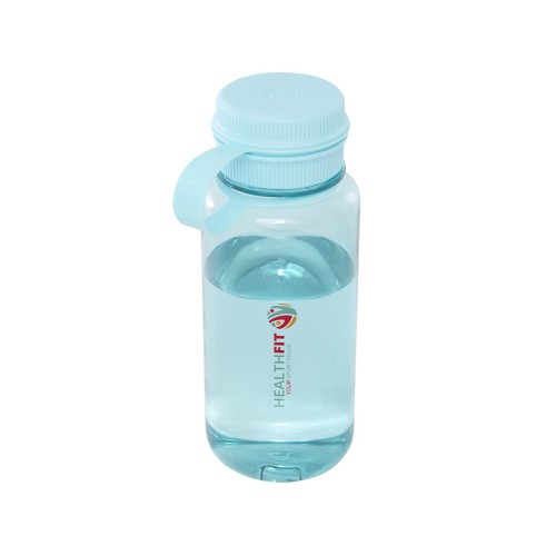 Спортивная бутылка Ryder из переработанного ПЭТ-пластика объемом 900 мл с многофункциональной крышкой, сертифицированная RCS - Бирюзовый
