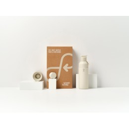 Подарочный набор Ocean Bottle 3-в-1 объемом 500 мл - Sandstone