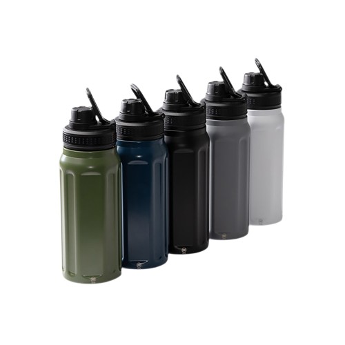 Термос с двойными стенками NOBLEK/НОБЛЕК, темно-зеленый