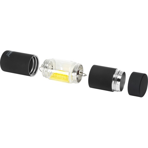 Бутылка для воды FLAVOUR U SEE, 460 мл, черный (Р)