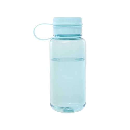 Спортивная бутылка Ryder из переработанного ПЭТ-пластика объемом 900 мл с многофункциональной крышкой, сертифицированная RCS - Бирюзовый