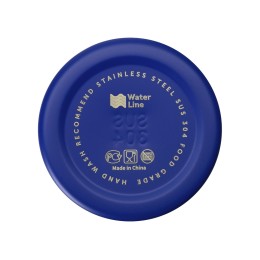 Стальная бутылка "Rely", 650 мл, синий матовый