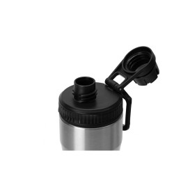 Бутылка для воды «Supply» Waterline, нерж сталь, 850 мл, серебристый/черный