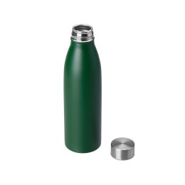 Стальная бутылка "Rely", 650 мл, зеленый