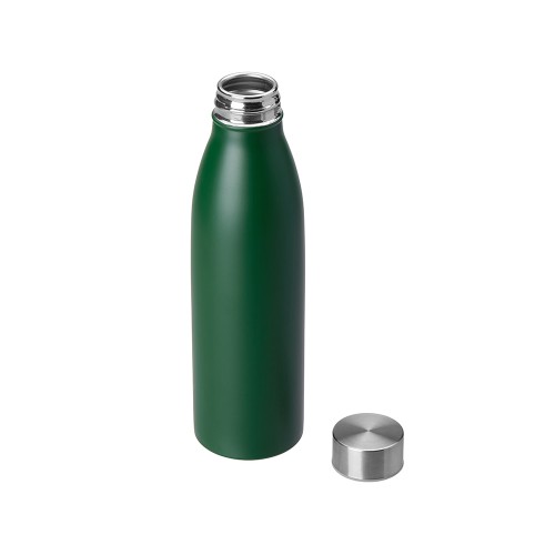 Стальная бутылка "Rely", 650 мл, зеленый
