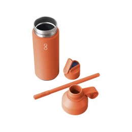 Бутылка-термос для воды Ocean Bottle GO объемом 500 мл - оранжевый