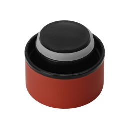 Вакуумная термобутылка "Cask" Waterline, soft touch, 500 мл, красный (P)