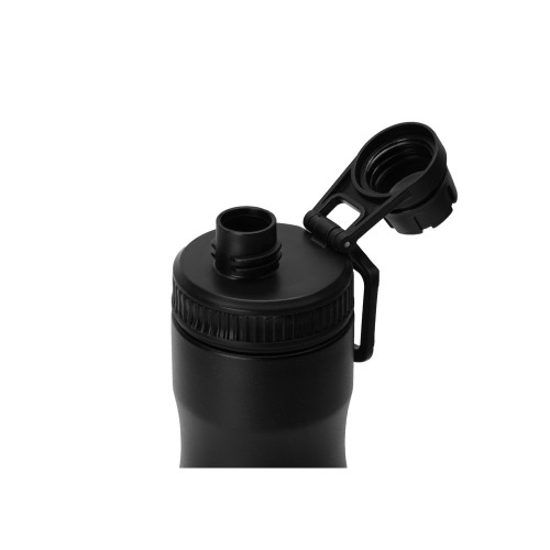 Бутылка для воды «Supply» Waterline, нерж сталь, 850 мл, черный