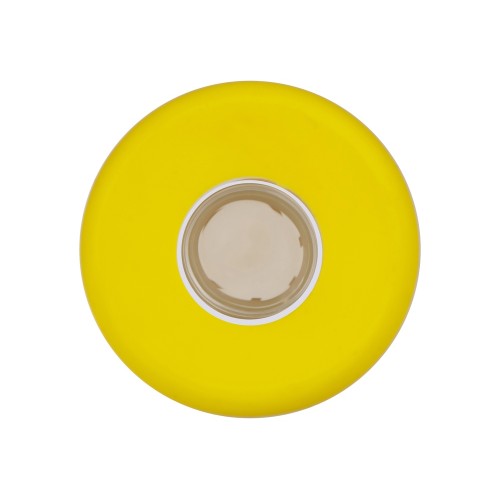 Бутылка для воды стеклянная "Refine", в чехле, 550 мл, желтый