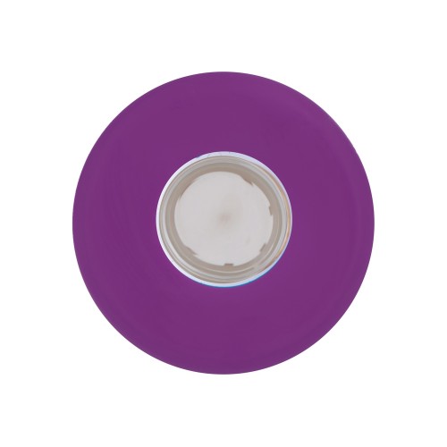 Бутылка для воды стеклянная "Refine", в чехле, 550 мл, фиолетовый