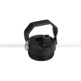 Бутылка для воды объемом 700 мл с откидной трубочкой Stanley IceFlow™ 2.0 - сплошной черный