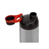 Спортивная бутылка для воды с держателем "Biggy", 1000 мл, красный