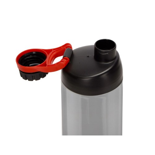 Спортивная бутылка для воды с держателем "Biggy", 1000 мл, красный