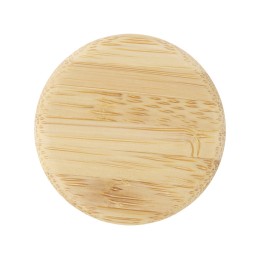 Lume бутылка из матового содово-известкового стекла объемом 500 мл с бамбуковой крышкой - Синий