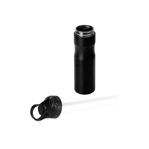 Бутылка для воды "Hike" Waterline, нерж сталь, 850 мл, черный