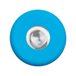 Бутылка для воды стеклянная "Refine", в чехле, 550 мл, голубой