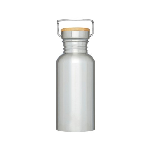 Спортивная бутылка Thor объемом 550 мл, серебристый