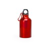 Алюминиевая бутылка с карабином YACA, красный