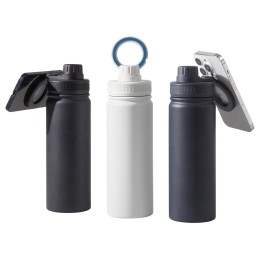 Вакуумная термобутылка с magsafe-держателем "INSIDER", 600 мл, черный