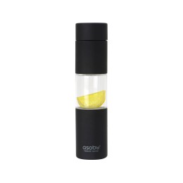 Бутылка для воды FLAVOUR U SEE, 460 мл, черный (Р)