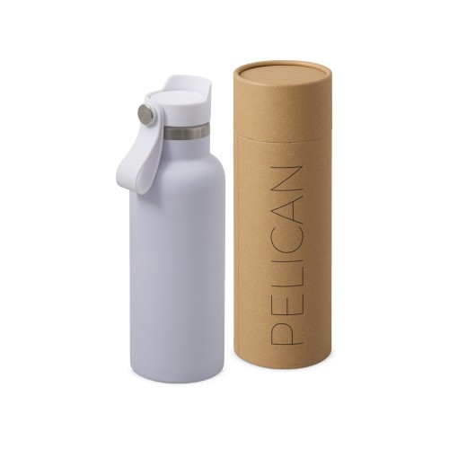 Вакуумная термобутылка «Pelican», 500 мл, белый