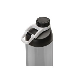 Спортивная бутылка для воды с держателем "Biggy", 1000 мл, белый