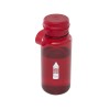 Спортивная бутылка Ryder из переработанного ПЭТ-пластика объемом 900 мл с многофункциональной крышкой, сертифицированная RCS - Красный