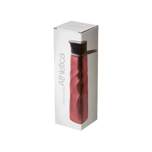 Бутылка для воды «Athletica», 1000 мл, нержавеющая сталь, красный