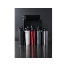 Спортивная бутылка Fitz объемом 800 мл, черный