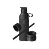 Подарочный набор Ocean Bottle 3-в-1 объемом 500 мл - Obsidian Black