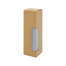 Thor, стеклянная бутылка объемом 660 мл с неопреновым чехлом, серый